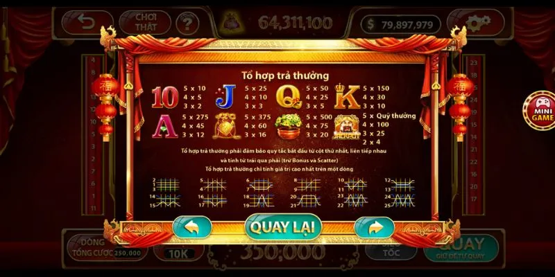 Nhận thưởng game slot Thần Tài